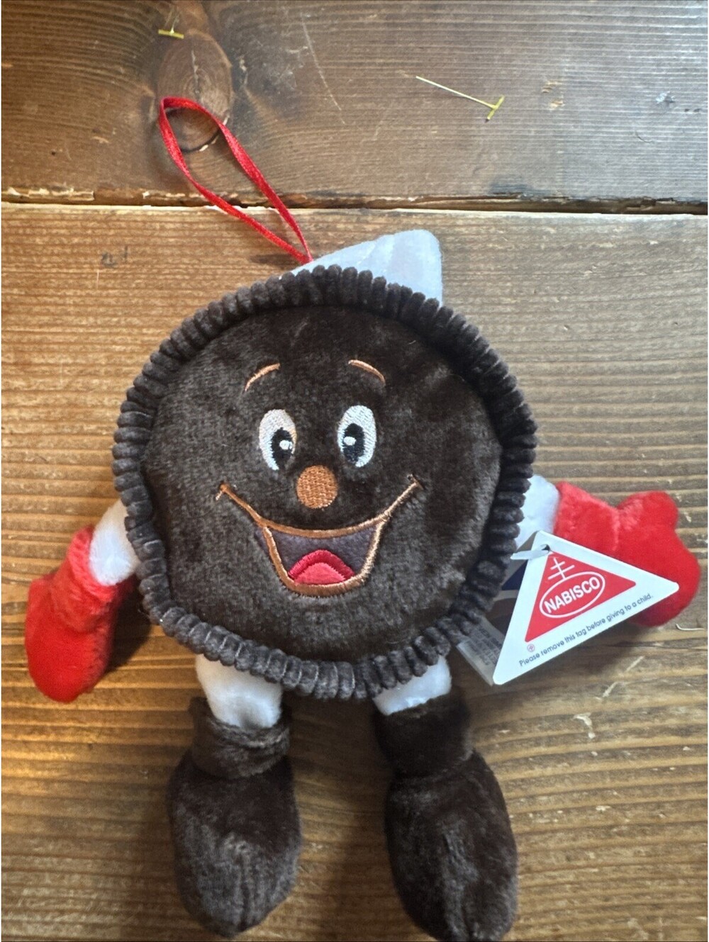 Nabisco Oreo Cookie Bean Bag Plush "Dunk" Steven Smith Stuffed 7" Inch Hanging